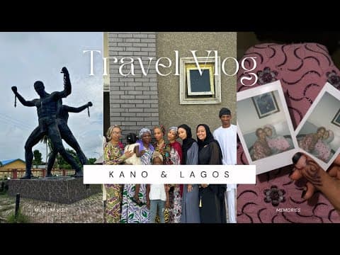 TRAVEL VLOG: Nigeria Part 2. Kano & Lagos, Badagry slave museum.