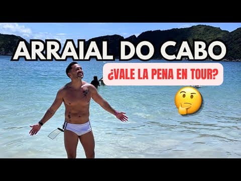 ¿Vale la pena? 🤔TOUR ARRAIAL DO CABO!! te lo cuento todo...