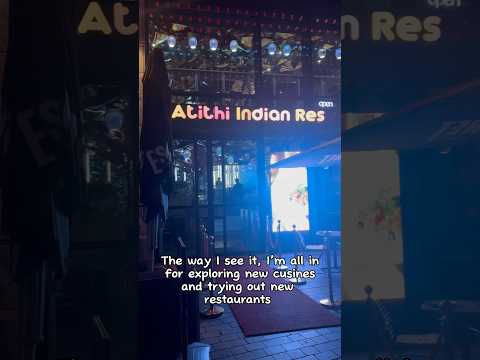 Our experience at Atithi Indian restaurant in Eindhoven, Netherlands.