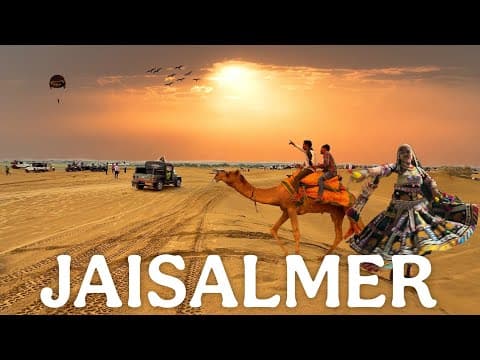 Jaisalmer Tourist Places Complete Tour Guide Vlog | Jaisalmer Trip Plan Itinerary & Budget 