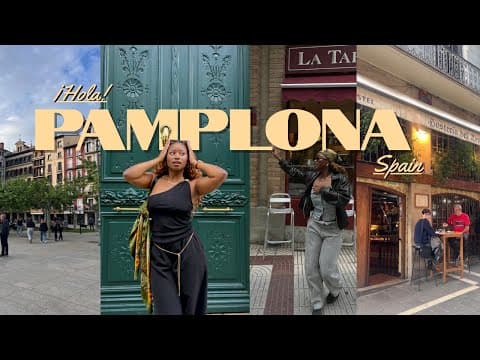 Spain Travel Vlog | Pamplona, San Fermin | Europe Travel Vlog #2