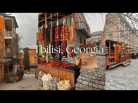 GEORGIA VLOG 2025 | EXPLORING TBILISI - PART 1 | TRAVEL VLOG