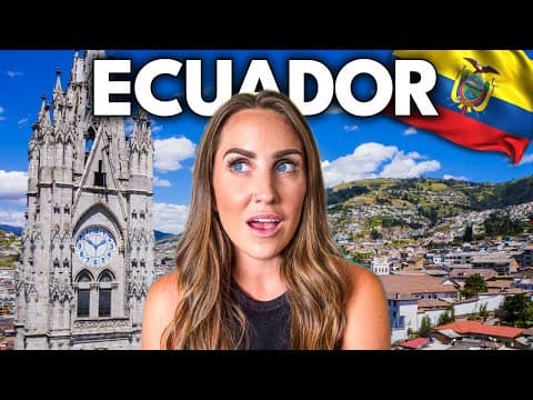 First Impressions of Ecuador 🇪🇨 What It’s REALLY Like Landing in Quito.