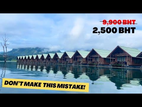 Khao Sok National Park Travel Guide 🇹🇭 | Overwater Bungalows, Jungle Safari & Hidden Caves!