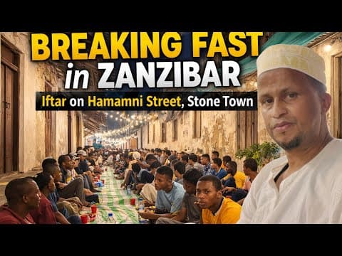 Zanzibar Street Food in Stone Town