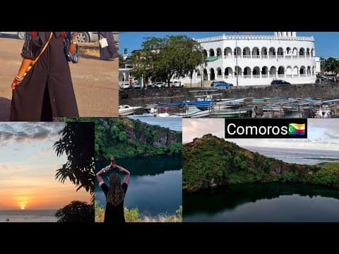 Exploring Moroni the capital of Comoros 🇰🇲..#GrandComore..#LacSale..#fyp 