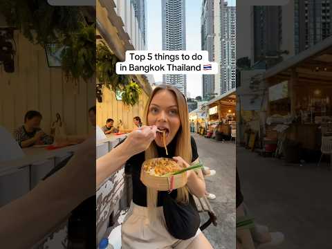 Top 5 things to do in Bangkok Thailand 🇹🇭