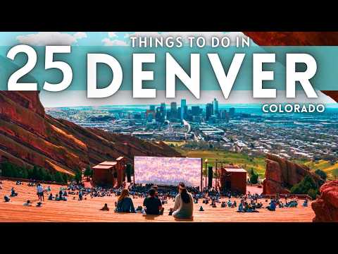 Best Things To Do in Denver Colorado 2026 4K