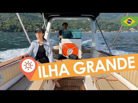 Paradise in Rio de Janeiro | Boat Tour in Ilha Grande | Vlog in Brazilian Portuguese