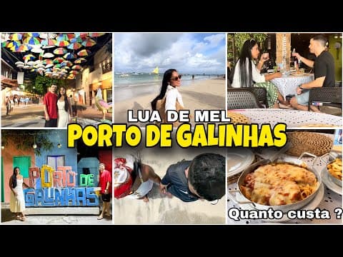 Vlog : CONHECENDO PORTO DE GALINHAS RECIFE PELA PRIMEIRA VEZ😍 valores comidas e doces típicos 
