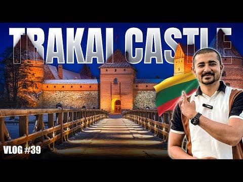🌅 Trakai Castle 🏰 in 2025 | Vlog | History, Beauty & Adventure! #lithuania #Trakai #vilnius #europe