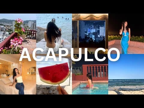 VLOG | ACAPULCO, MEXICO | *private beaches, date night, house tour*