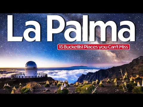 TOP 15 Must-See Places & Things to Do in La Palma | Canary Islands