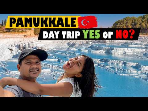We Took a Day Trip to Pamukkale from Antalya - Is It Worth It? (Hierapolis Tour)