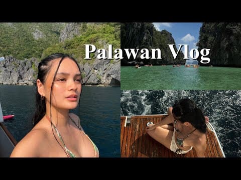 WEEK IN MY LIFE | in palawan, summer days + food trip