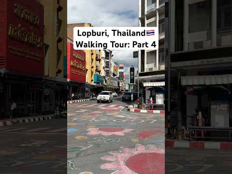 Take a walk through Lopburi, Thailand!🇹🇭 #thailandtravel #thailand #lopburi