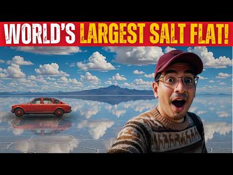 WORLD'S BIGGEST MIRROR | Uyuni Salt Flats, Bolivia 🇧🇴