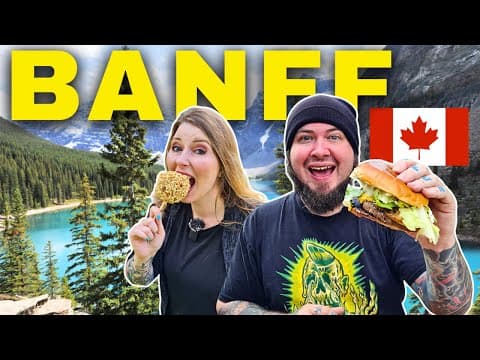 The ULTIMATE day trip to BANFF, CANADA 🇨🇦 - Can you survive BANFF on a BUDGET?