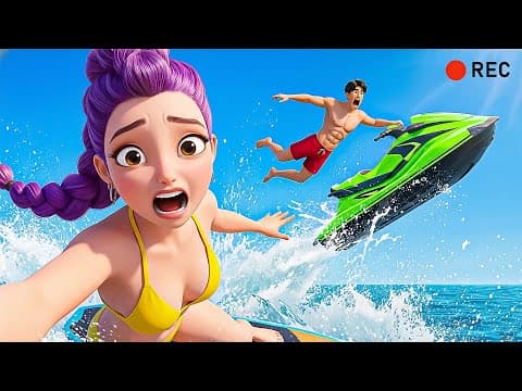 VLOG: Clearwater Beach Went CRAZY! Our Beach Games Turned Into Total CHAOS! 😅🔥 (KPDH Funny Moments)