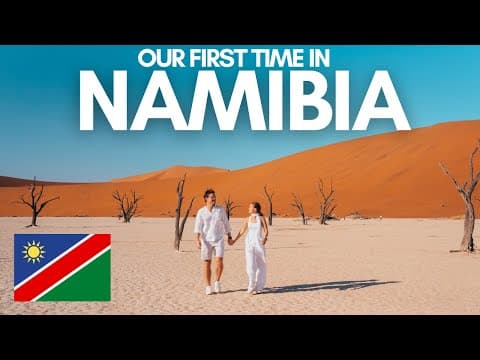 Our first time in Namibia 😍 | Windhoek to Sossusvlei