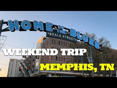 How we spent a weekend in Memphis TN | Travel Vlog