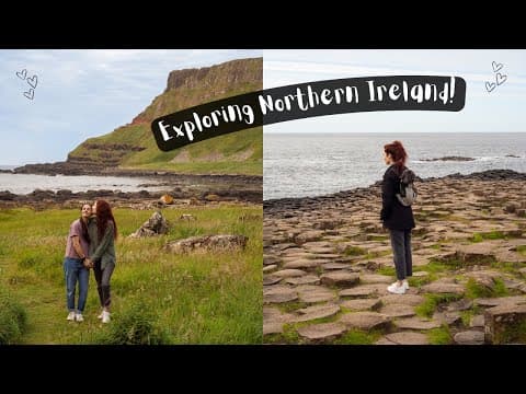 Northern Ireland Road Trip! - Derry, the Giant's Causeway, + Belfast | LESBIAN TRAVEL COUPLE VLOG