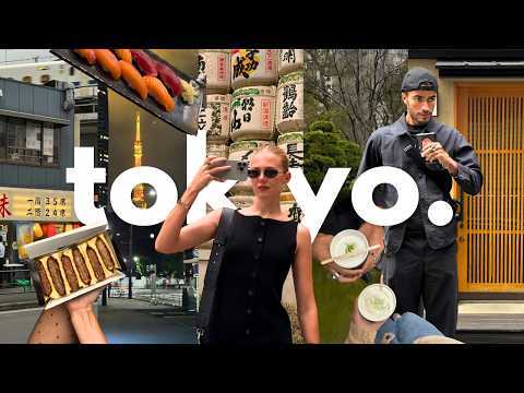 TOKYO VLOG 🇯🇵🗼✨ Best Cafes, Sushi Omakase, Thrifting in Harajuku & MORE..