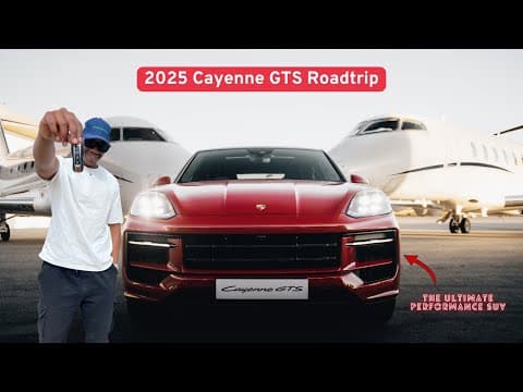 I took the 2025 Porsche Cayenne GTS to a South African Lion Safari | Performance | History | Review