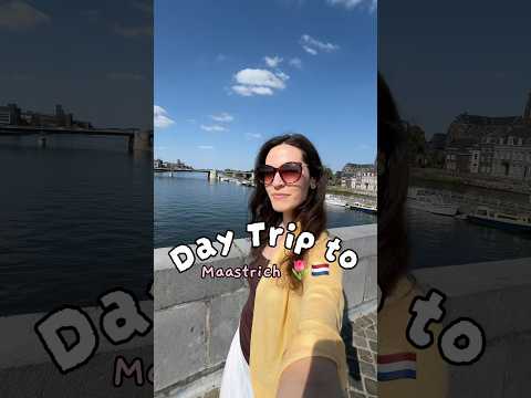 Day trip to one of the prettiest cities EVER ! Maastricht Netherlands 🇳🇱 #daytrip #netherlands