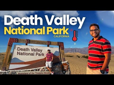 Exploring the Hottest Place on Earth! 🌡️ | Death Valley National Park