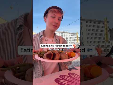 Eating only Finnish food 24 hours 🇫🇮