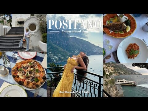 2 Days in Positano: Le Agavi Hotel Stay, Seaside Dining & Capri Day Trip 🇮🇹✨