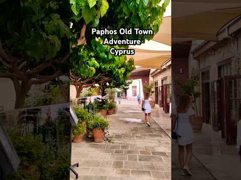 Paphos Old Town #travel #travelvlog #holiday #cyprus #paphos #summer