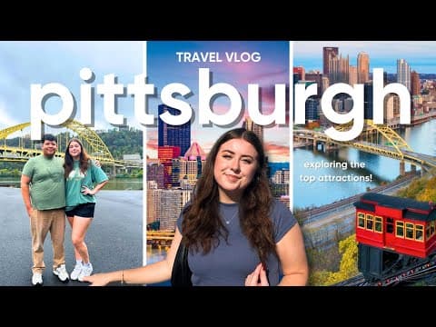 Ultimate Pittsburgh Travel Vlog 🏙️ | 7 Days of Sightseeing & Adventures!