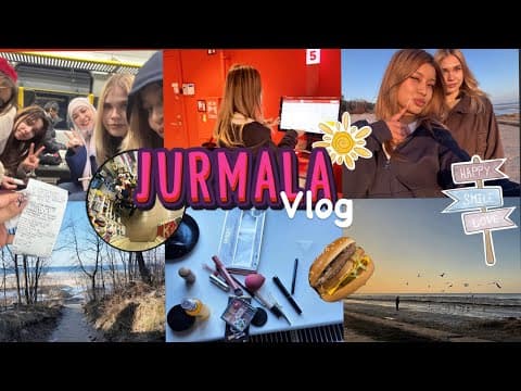 Jurmala vlog 📸😛/ girls trip / riga- lv 📍✨