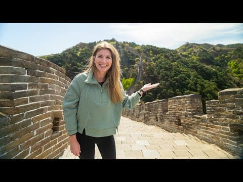 We Made it to the Great Wall of China! (BEST Day Trip from Beijing) 🇨🇳