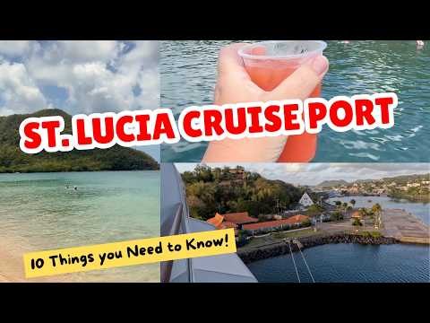 🏖️Visiting St Lucia on a Cruise? 10 Things You Need to Know 🌴