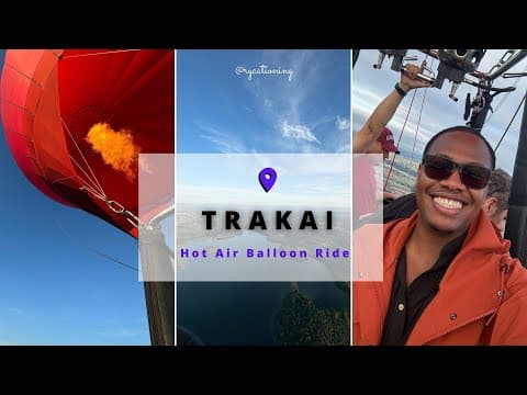 Hot Air Balloon Ride in Trakai, Lithuania | Day Trip from Vilnius