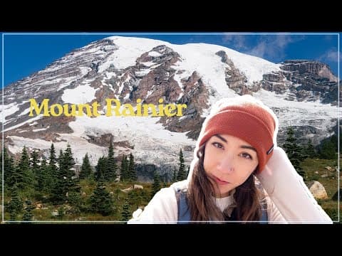 Solo Camping & Hiking Mt Rainier National Park | Mazda3 Car Camping