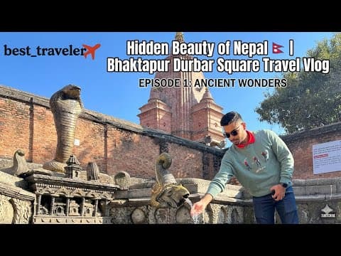 Vlog - Hidden Beauty of Nepal 🇳🇵| Bhaktapur Durbar Square Travel