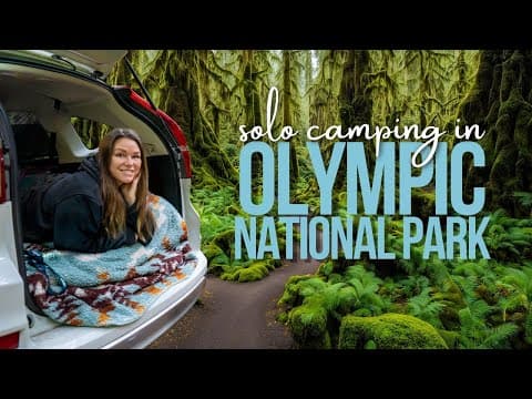 Exploring Olympic National Park: Top Hikes, Hidden Gems, and Travel Tips | Solo Camping Trip