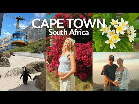 AFRICA VLOG baby moon part 1: Cape Town South Africa!! Penguins on the beach, Gondola ride etc!!