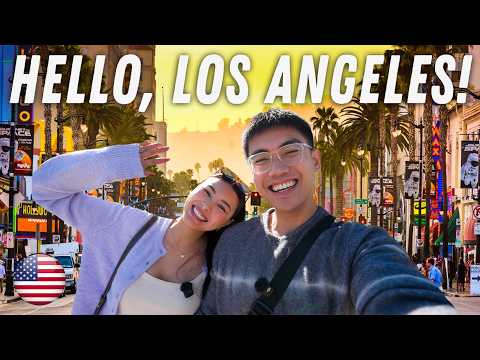 First 24 Hours in LOS ANGELES, California! 🇺🇸 