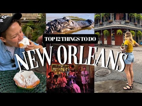 NEW ORLEANS Vlog + Travel Guide (Best of NOLA!)