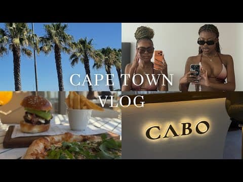 CAPE TOWN VLOG| travelling | food | aquarium | beach