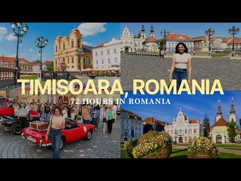 3 days in Timisoara Romania | What to eat do and see in Timisoara (72 hours in Romania)