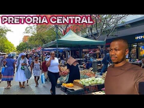 I Can’t Believe Pretoria CBD Looks Like This!! South Africa 