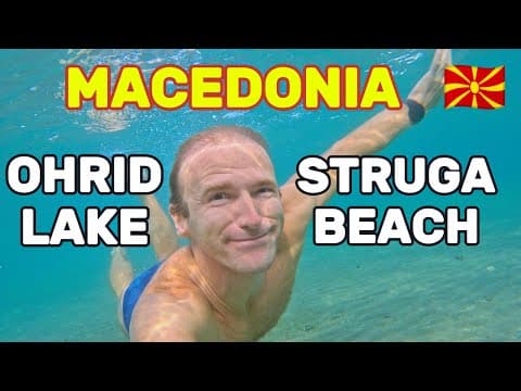 Macedonia Beach Adventure STRUGA 🇲🇰