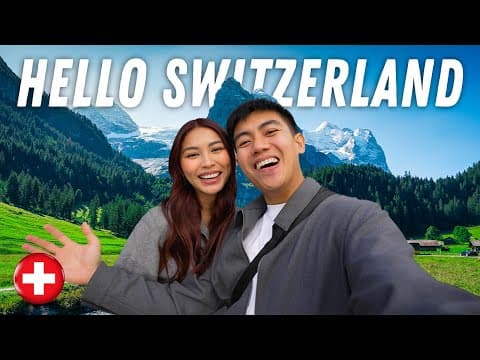 First Time in Switzerland!🇨🇭It Left Us Speechless! 