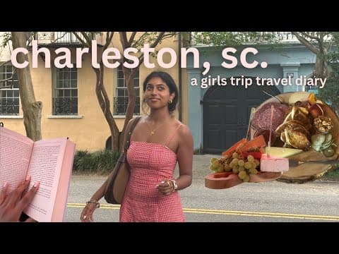 charleston, sc 🐚🫐⚓️ | a girl's trip to a cozy coastal city